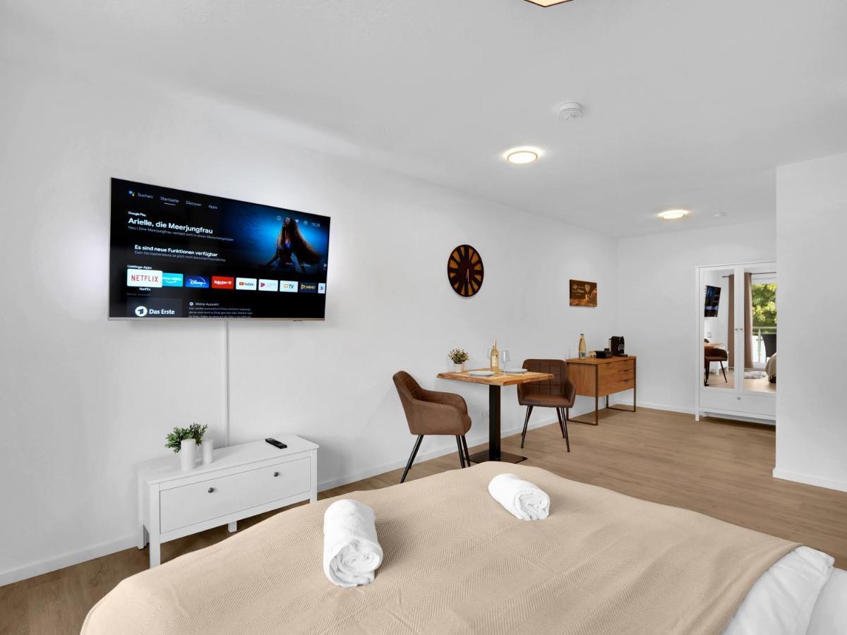 Inhome Studio Apartment - Kueche - Parken - Tv 슈바비슈할 외부 사진