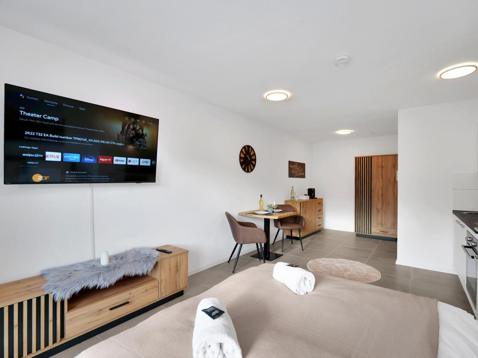 Inhome Studio Apartment - Kueche - Parken - Tv 슈바비슈할 외부 사진